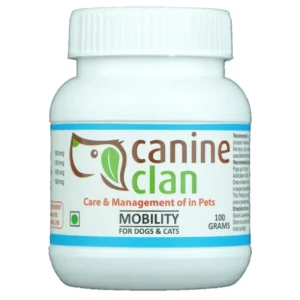 Canine Clan (Mobility) for Dogs & Cats | Helps to Manage Joint Problems Like Swelling, Fluid Accumulation, Lameness, Arthritis and Supports in Recovery of Mobility in Pets