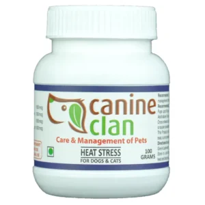 Canine Clan (Heat Stress) - for Dogs & Cats | for Excessive Panting, Increased Salivation, Red or Pale Gums, Rapid Heartbeat, Weakness, Vomiting or Diarrhoea, Dizziness & Seizers